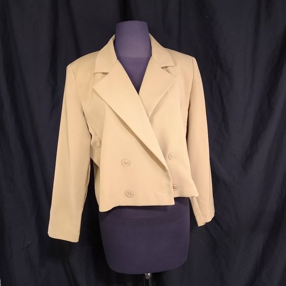 Positive Attitude Women's Camel Jacket - Picture 1 of 5